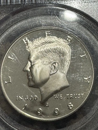 1998-s Proof Silver Kennedy Half, PCGS PR69DCAM, Free shipping