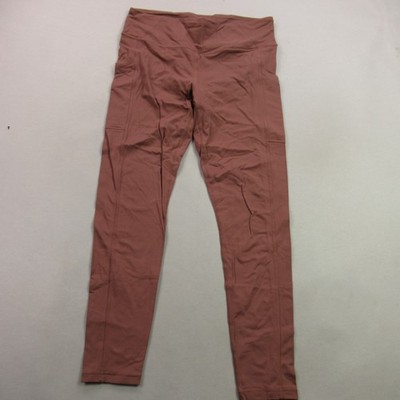 PrAna Leggings Womens Large Yoga Workout Lightweight Rust Casual Stretch