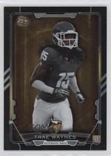 2015 Bowman Rookies Black Rainbow Foil Trae Waynes #2 9pa