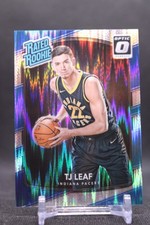 TJ Leaf #183 2017-18 Donruss Optic Rated Rookie Shock Indiana PacersRC Rookie