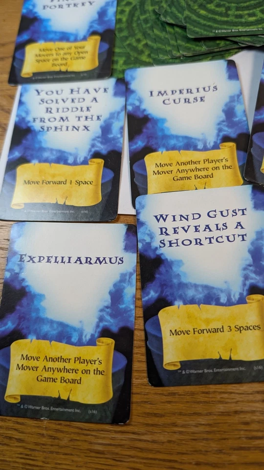 Juego Harry Potter Triwizard Maze solo tarjetas de repuesto. Foto 4 de 4