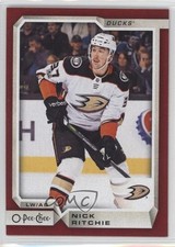 2018-19 O-Pee-Chee Red Nick Ritchie #264 2a8
