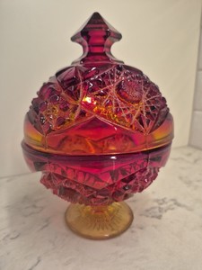 Glass Amberina | eBay