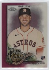 2022 Topps Allen & Ginter Chrome Magenta Refractor /199 JJ Matijevic #176 0su2