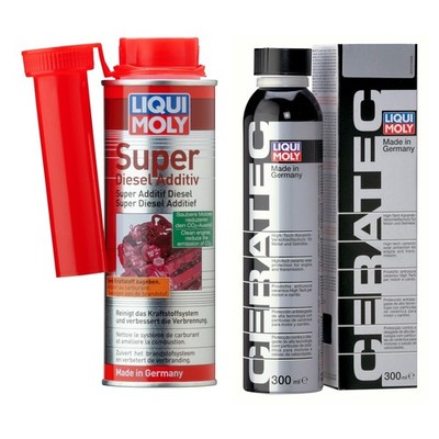 LIQUI MOLY Super Diesel Additiv 250ml | Cera Tec Keramik Additiv Set für Diesel