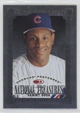 1997 Donruss Preferred National Treasures Silver Sammy Sosa #195 00em