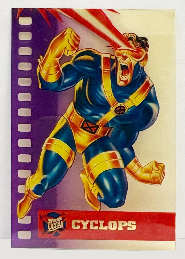 1995 Fleer Ultra Marvel X-Men Suspended Animation Cels Cyclops #2