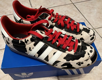 adidas Japan W Cow Print White/Black/Red Fur Originals Women s 11 US/44 EU