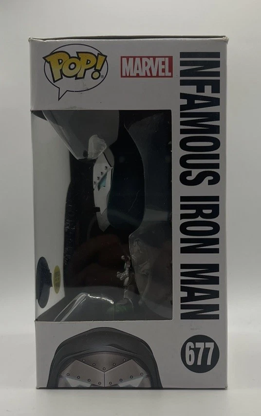 Funko POP! Marvel Iron Man Infamous Iron Man Glow #677 Special Edition - image 4 of 4