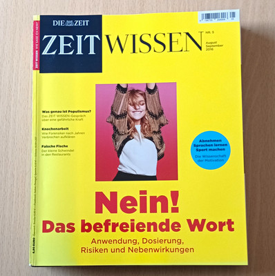 ZEIT WISSEN 5/2016 (August/September): Nein! Das befreiende Wort
