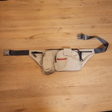 PRADA Milano Nylon Gürteltasche Sport Beige Vintage Selten