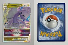 Hisuian Goodra VSTAR 136/196 Holo VSTAR Rare Lost Origin Pokemon MP