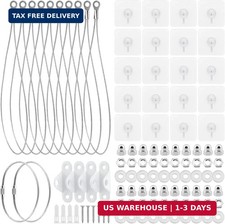 15.72 Inches Furniture Anchors Kit, 10 Pcs No-Drill TV Safety Straps, Furniture