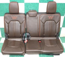 20 Expedition King Ranch Brown Leather Rear Power Fold 3rd Row Seat Assembly Oe