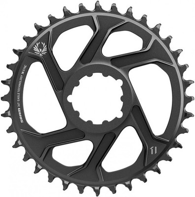SRAM Kettenblatt X-Sync 2 SL Eagle 36T 3mm Offset schwarz - Carbon MTB Ketten...