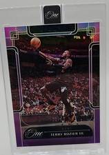 2023-24 Panini One & One Basketball Terry Rozier III Purple /25 Miami Heat