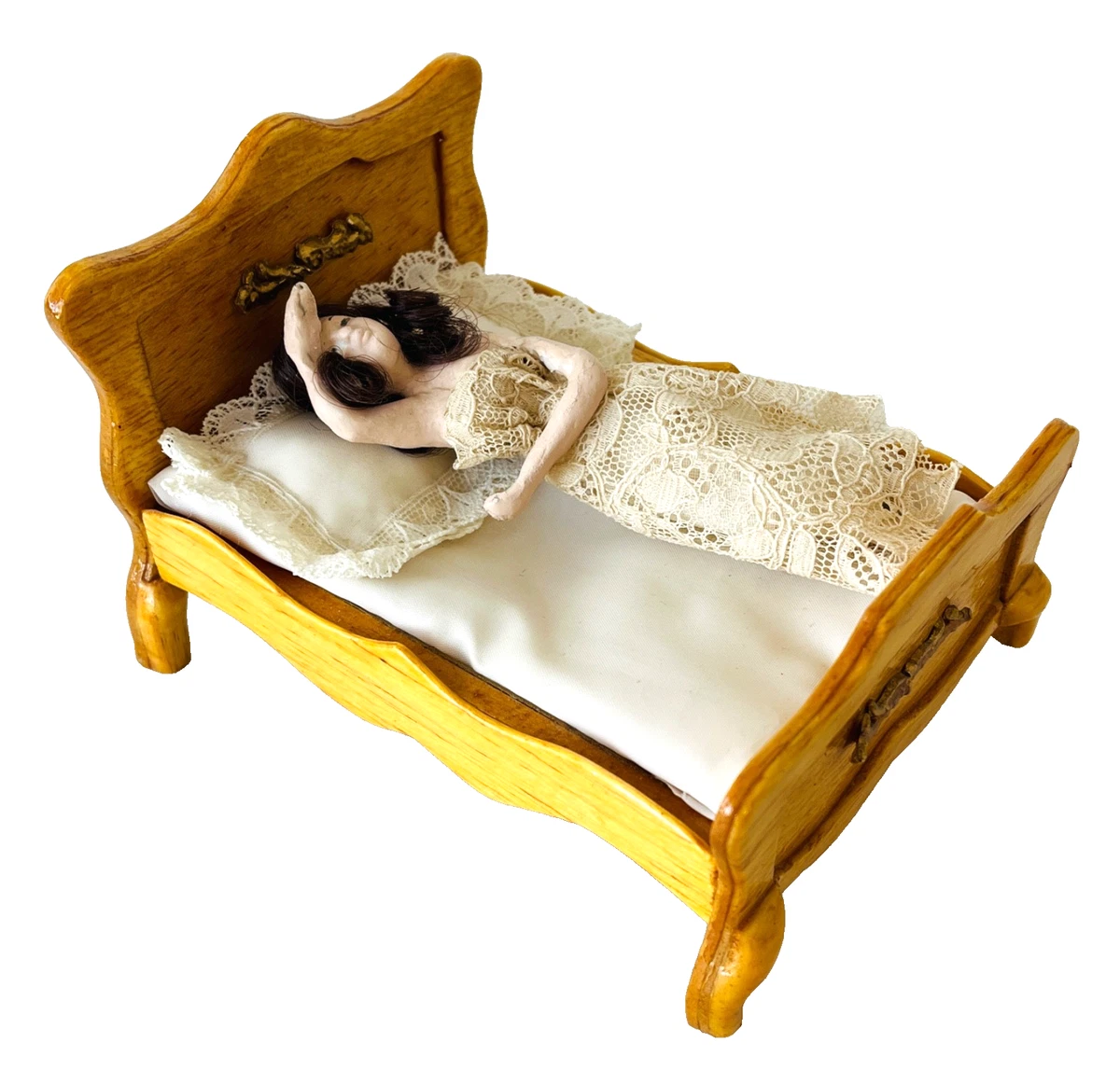 1:12 Vintage Dollhouse Beds for sale | eBay