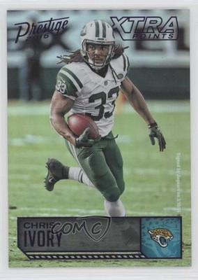 2016 Panini Prestige Xtra Points Purple 21/100 Chris Ivory #135 ex7