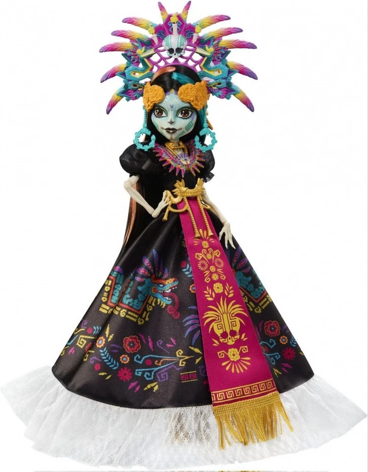 NUEVO Muñeca Skullector Mattel Monster High Día de Muertos Skelita Calaveras 2025 Foto 3 de 4