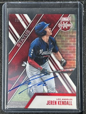 Kendall, Jeren - 2017 Elite Extra Edition - Autograph - 39/75