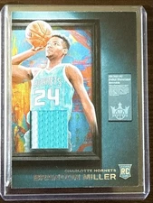 2023-24 Panini Court Kings - Debut Showcase Memorabilia Brandon Miller #DSM-MLR