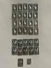 Over 1 Troy Ounce (1.0278) - 32 x 1g .999 Fine Silver Bullion Kangaroo Chicken