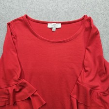New Directions Women's Small Ruffles Tops 