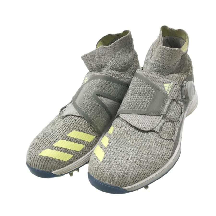 Adidas ZG21 Motion Boa Golf Shoes Gray Yellow US 6