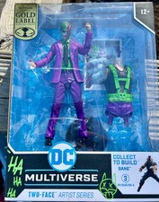 McFarlane DC Multiverse Two-Face Jokerized 7  Gold Label Action Figure