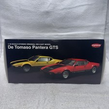 1/18 KYOSHO  DE TOMASO  PANTERA  GTS  GT4  RED / BLACK   WITH ROOF ANTENNA