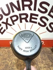 "Fully Restored" Wagner Cast Iron Skillet #3 Pie Logo Seasoned Flat