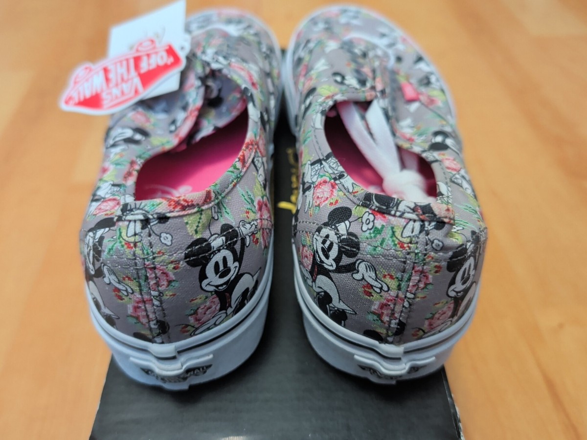 Vans x Disney Minnie Mouse Roses Vintage Rare Mens Size 9/Women's