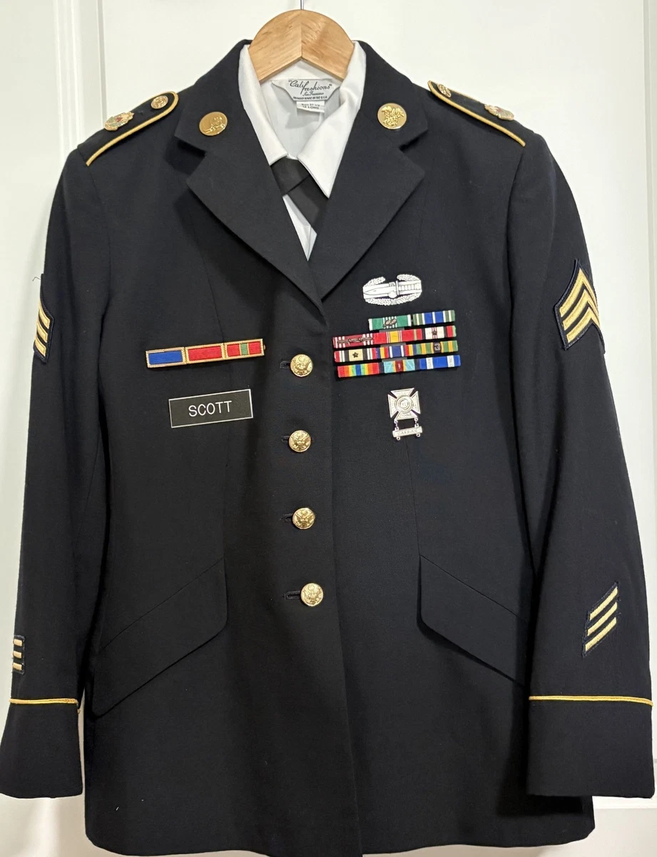 army dress blues uniform measurements blue products for sale army dress uniform measurement guide Sleeveless V-Neck Silk Maxi Color:OFF WHITE Army with a single loop-ae-078