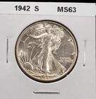 1942-S  WALKING LIBERTY HALF DOLLAR - Choice Uncirculated