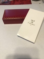 Cartier Red Case Box Eyeglasses Sunglasses Must De Cartier 701 Empty Box