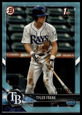 2018 Bowman Draft #BD-156 Tyler Frank Sky Blue #/499