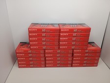 Lot of 25 Sony HF High Fidelity 90 min Normal Bias Recordable Cassette Tape