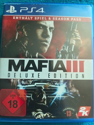 Mafia III Deluxe Edition PS4 Deutsch USK 18 Season Pass 2K