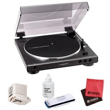 Audio-Technica AT-LP60X Fully Automatic Belt Drive Turntable Dark Gunmetal
