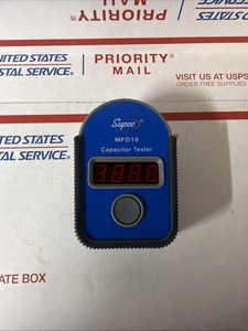 Supco MFD10 Digital Capacitor Tester with LED Display 0.01 to 10000mF Range 5%
