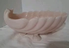 Crown Tuscan Style Pink Shell-Shaped Milk Glass Bowl Cambridge?