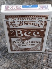 Brown Bee Playing Cards No. 92 club Special S...