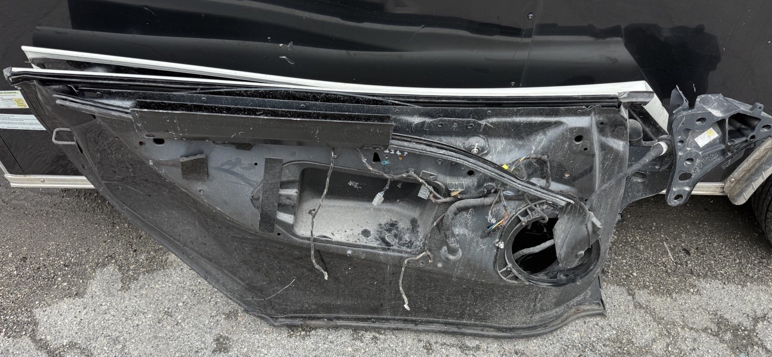 2015- 2021 MCLAREN 570S FRONT LEFT DRIVERS SIDE DOOR SHELL W PANEL OEM