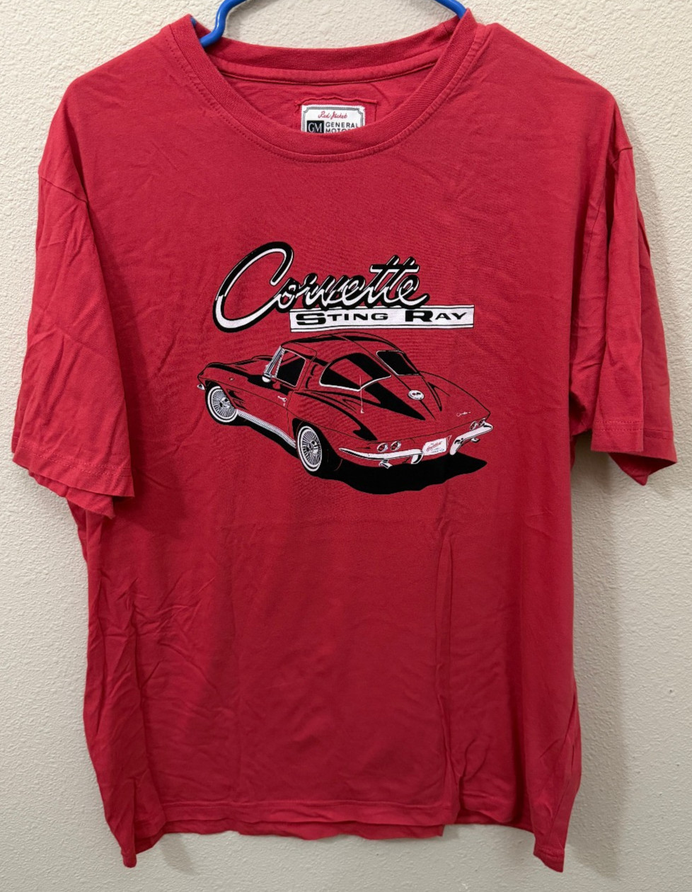 Corvette Sting Ray Red Jacket General Motors Size… - image 1