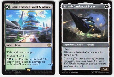 Balamb Garden, SeeD Academy 272 Rare FINAL FANTASY Magic: The Gathering LP