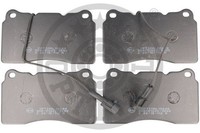 Optimal BP-10248 BremsklöTze, BremsbeläGe Vorne FüR Alfa Romeo Giulietta (940_)