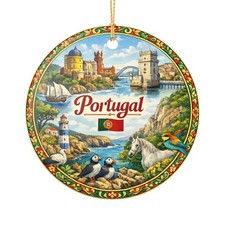 Portugal Ornament Ceramic Travel Decoration