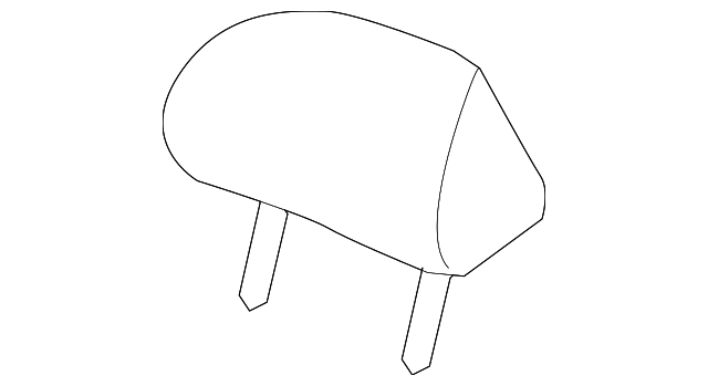 Genuine Honda Headrest Outer 82140-TA0-A71ZA
