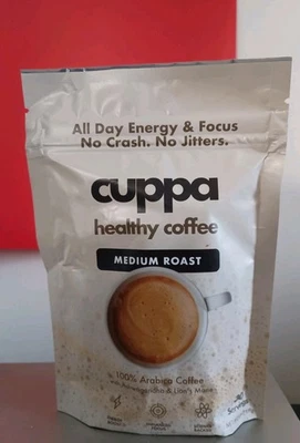 CUPPA HEALTHY COFFEE Cuppa Mushroom Coffee 30 Servings - Boost Energy & Focus **FREE SHIPPING**