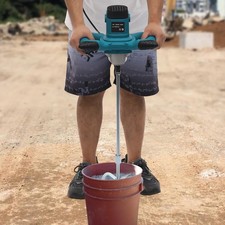 Handheld Cement Mixer Electric Concrete Mixer Portable Mortar Mixing Tool